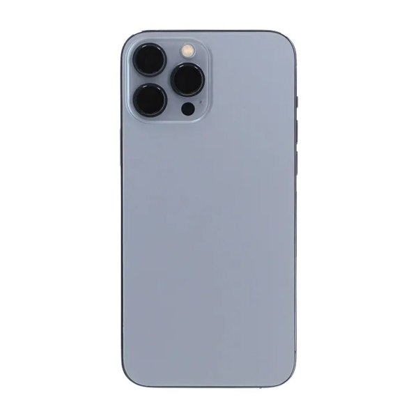 iPhone 13 Pro Max Bagside med Komplet Ramme OEM - Blå