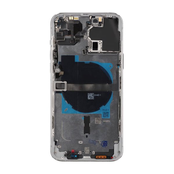 iPhone 13 Pro Max Bagside med Komplet Ramme OEM - Sølv