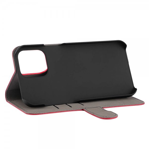 Gear iPhone 13 Pro Max Cover med Kortlomme Rød