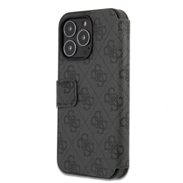 Guess iPhone 13 Pro Max Cover Metal Logo Grå
