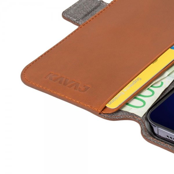 Kavaj iPhone 13 Pro Max Cover Phoenix Brun