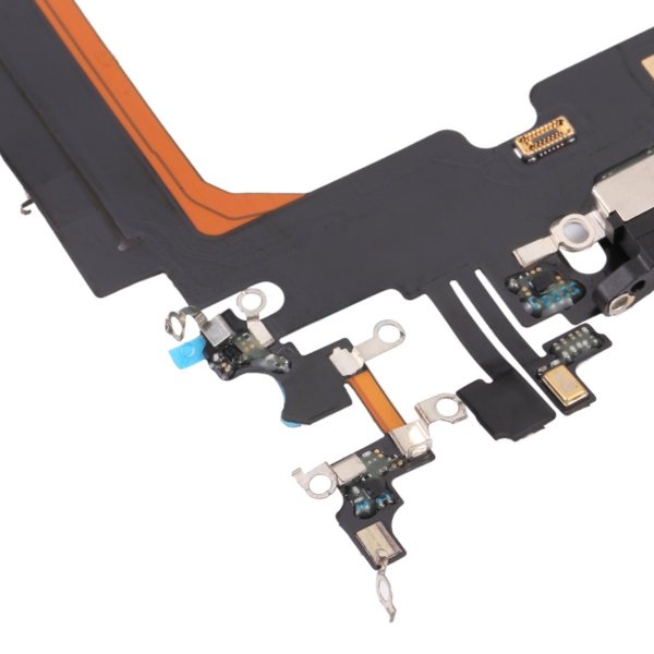 iPhone 13 Pro Max Opladerstik med Flexkabel Original - Hvid