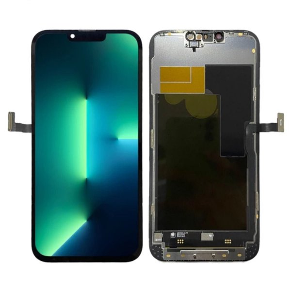 iPhone 13 Pro Max OLED Skærm - Sort (Taget fra ny iPhone)