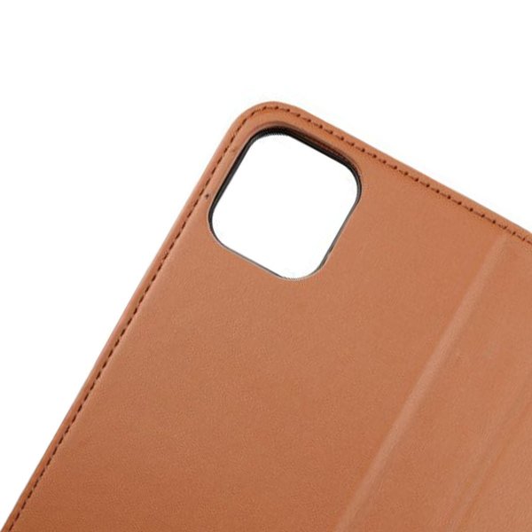Rvelon iPhone 13 Pro Max Cover Magnetisk Aftagelig Skal Brun
