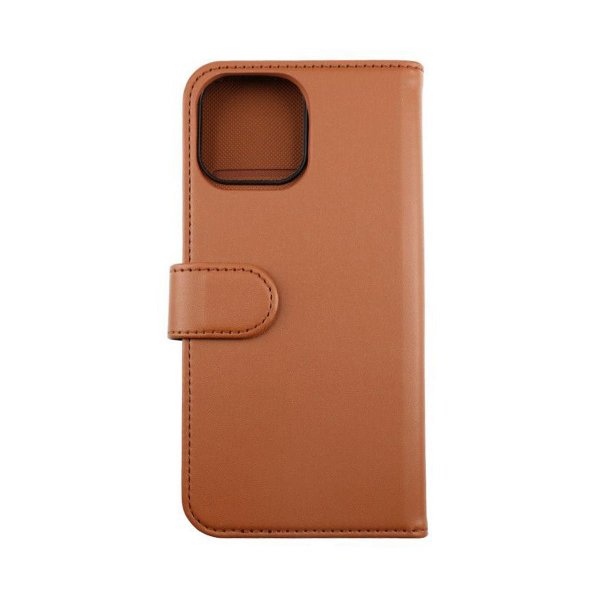 Rvelon iPhone 13 Pro Max Cover Magnetisk Aftagelig Skal Brun