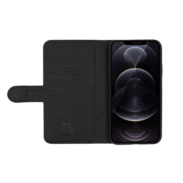 Rvelon iPhone 13 Pro Max Cover Magnetisk Aftagelig Skal Sort