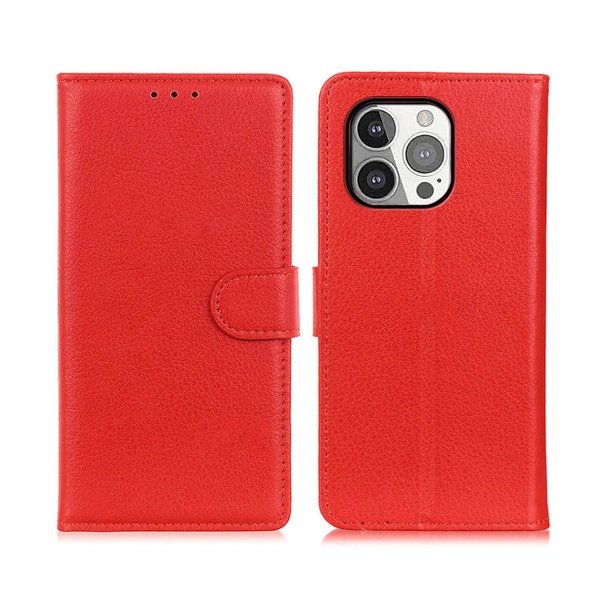 iPhone 13 Pro Max Cover med Stander Rød