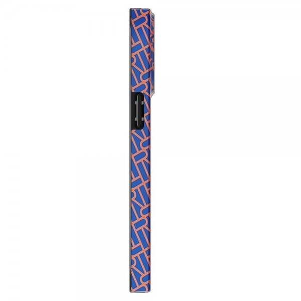 Richmond & Finch iPhone 13 Pro Max Cover Blue Apricot RF Logo