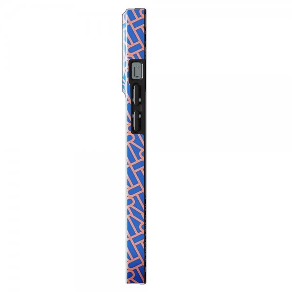 Richmond & Finch iPhone 13 Pro Max Cover Blue Apricot RF Logo
