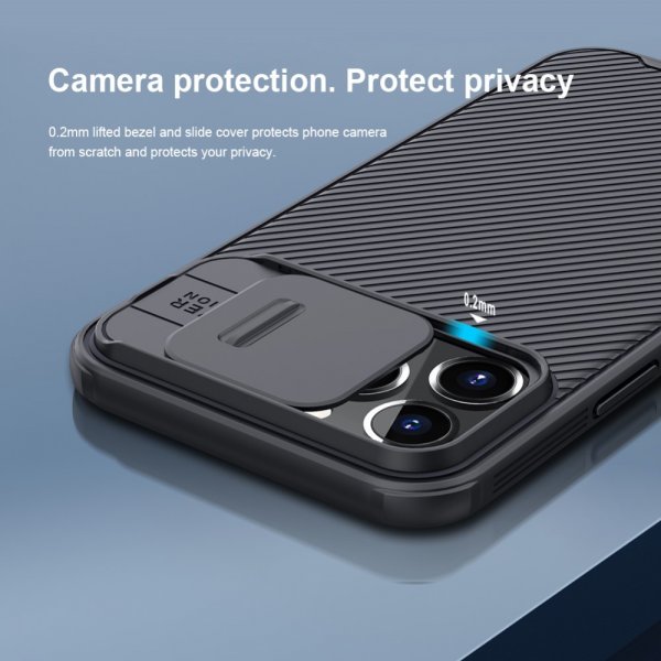 Nillkin iPhone 13 Pro Max Cover CamShield Pro Sort