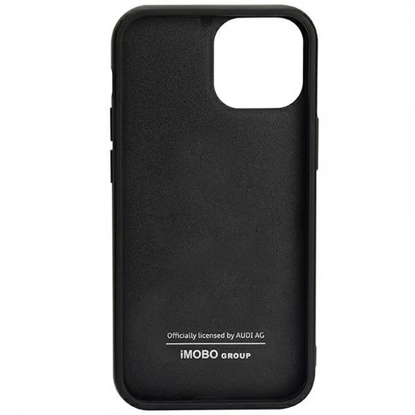 Audi iPhone 13 Pro Max Cover Carbon Fiber Sort