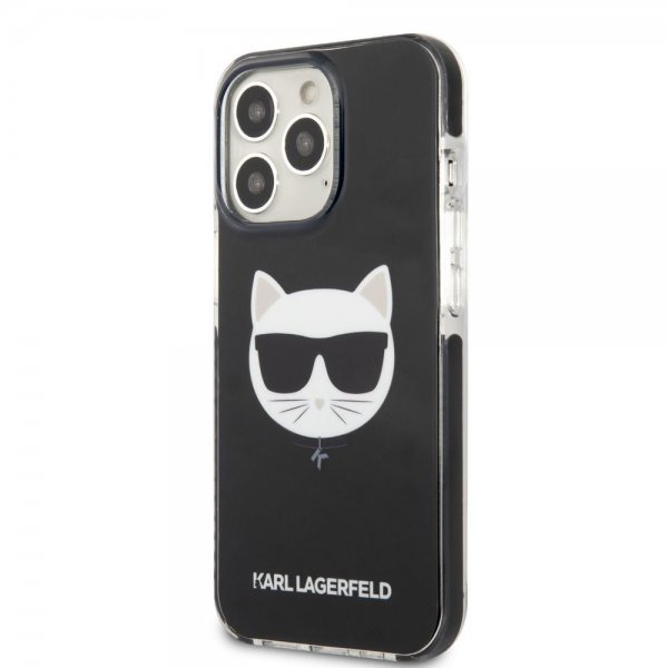 Karl Lagerfeld iPhone 13 Pro Max Cover Choupette Sort
