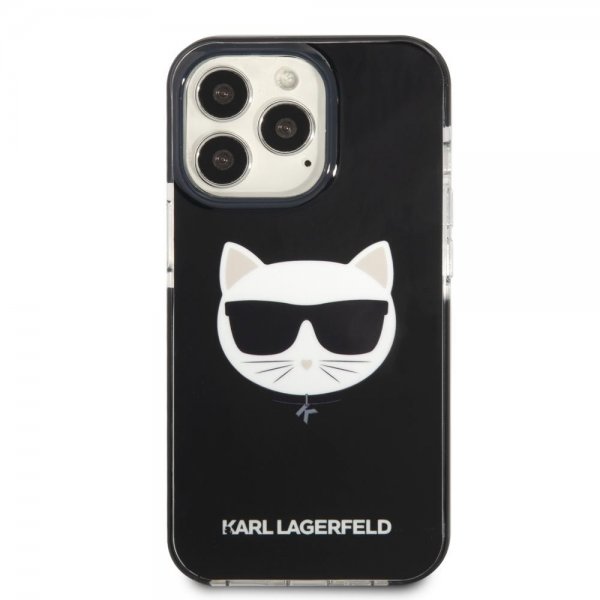 Karl Lagerfeld iPhone 13 Pro Max Cover Choupette Sort