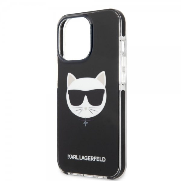 Karl Lagerfeld iPhone 13 Pro Max Cover Choupette Sort