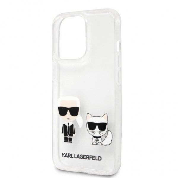 Karl Lagerfeld iPhone 13 Pro Max Cover Choupette Transparent