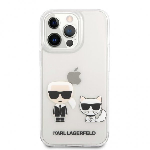 Karl Lagerfeld iPhone 13 Pro Max Cover Choupette Transparent