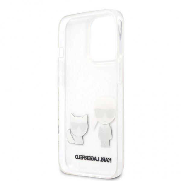Karl Lagerfeld iPhone 13 Pro Max Cover Choupette Transparent