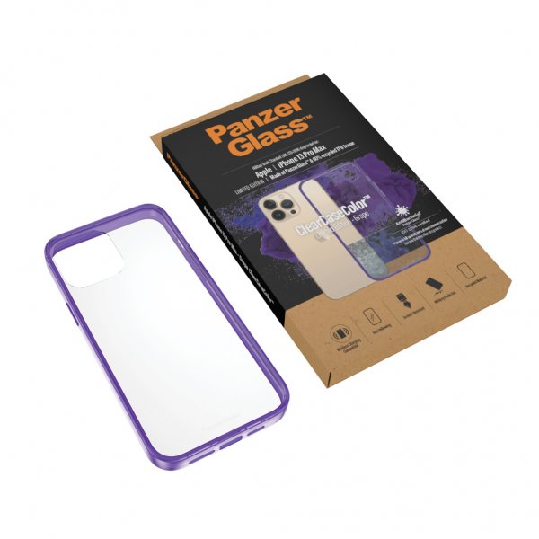 PanzerGlass iPhone 13 Pro Max Cover ClearCase Color Grape