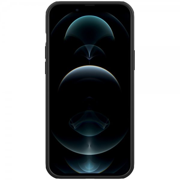 Nillkin iPhone 13 Pro Max Cover Frosted Shield Logo Cutout Sort