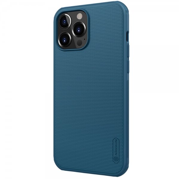 Nillkin iPhone 13 Pro Max Cover Frosted Shield MagSafe Blå