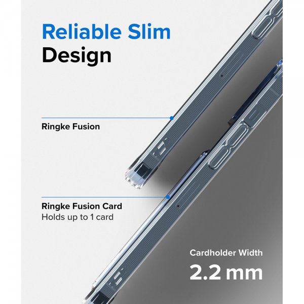 Ringke iPhone 13 Pro Max Cover Fusion Card Klar