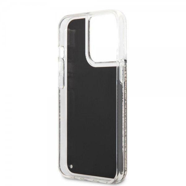 Karl Lagerfeld iPhone 13 Pro Max Cover Liquid Glitter Gatsby Sort