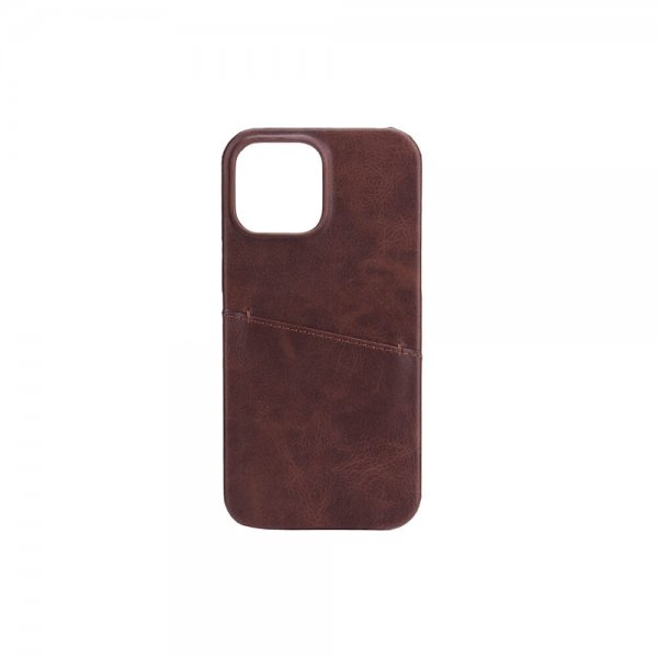 Onsala iPhone 13 Pro Max Cover med en Kortlomme Brun