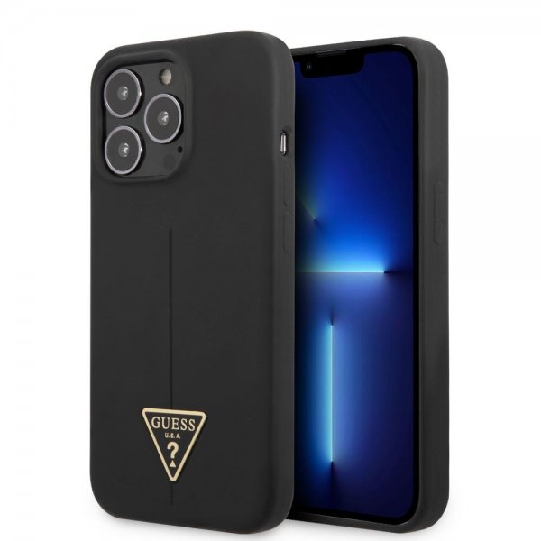 Guess iPhone 13 Pro Max Cover Metal Triangle Sort