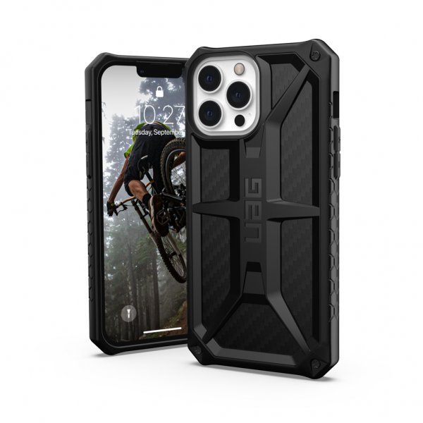 Urban Armor Gear (UAG) iPhone 13 Pro Max Cover Monarch Carbon Fiber