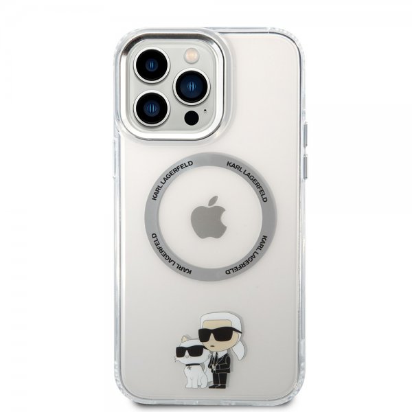 Karl Lagerfeld iPhone 13 Pro Max Cover NFT MagSafe Transparent