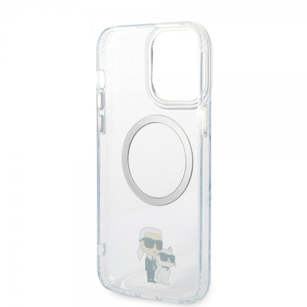 Karl Lagerfeld iPhone 13 Pro Max Cover NFT MagSafe Transparent