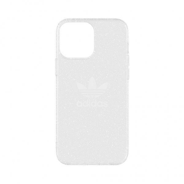Adidas iPhone 13 Pro Max Cover Protective Klar Etui Glitter Klar