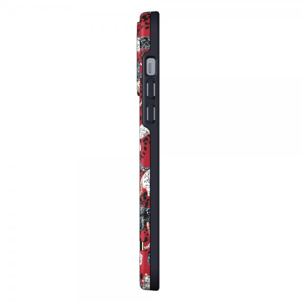 Richmond & Finch iPhone 13 Pro Max Cover Samba Red Leopard