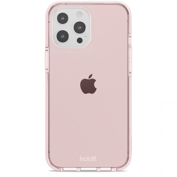 holdit iPhone 13 Pro Max Cover Seethru Blush Pink