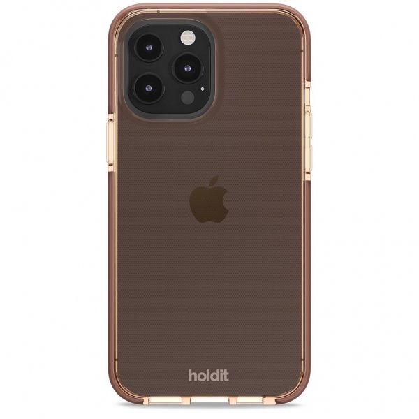 holdit iPhone 13 Pro Max Cover Seethru Dark Brown