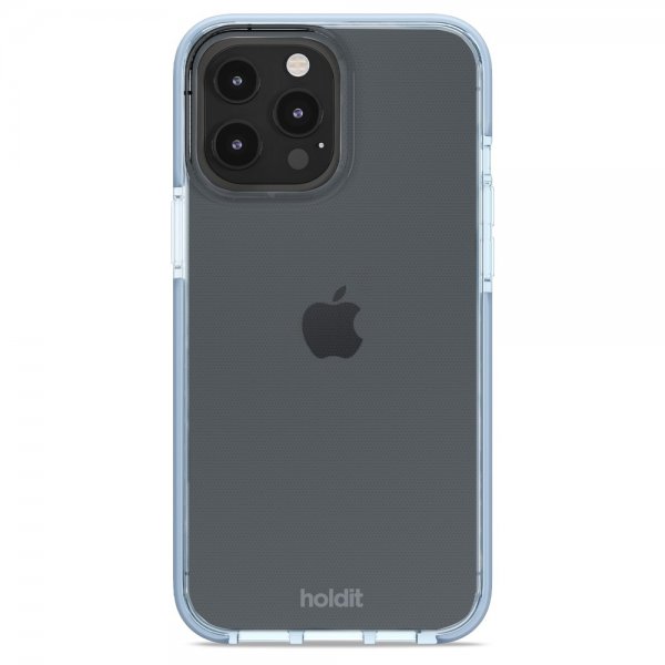 holdit iPhone 13 Pro Max Cover Seethru Mineral Blue
