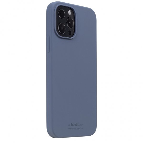 holdit iPhone 13 Pro Cover Silikone Pacific Blue