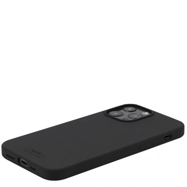 Holdit iPhone 13 Pro Max Cover Silikone Sort