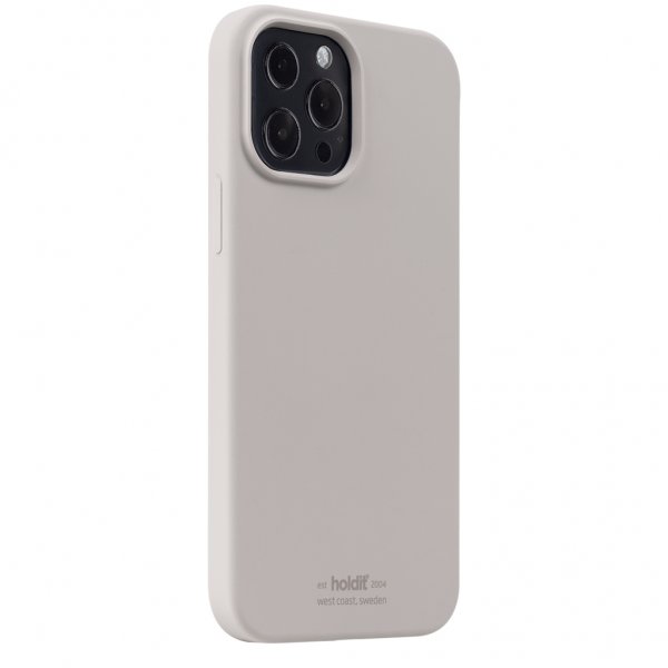 holdit iPhone 13 Pro Max Cover Silikone Taupe