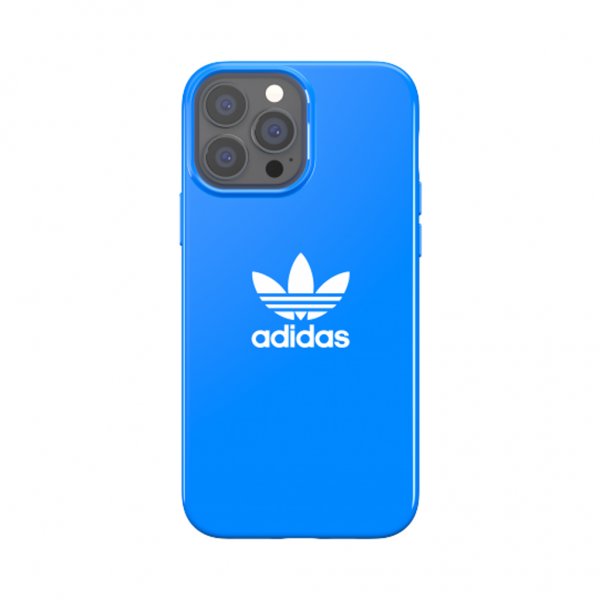 Adidas iPhone 13 Pro Max Cover Snap Case Trefoil Bluebird