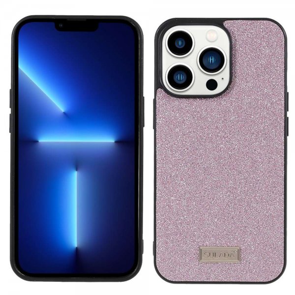 Sulada iPhone 13 Pro Max Cover Socialite Series Rosa