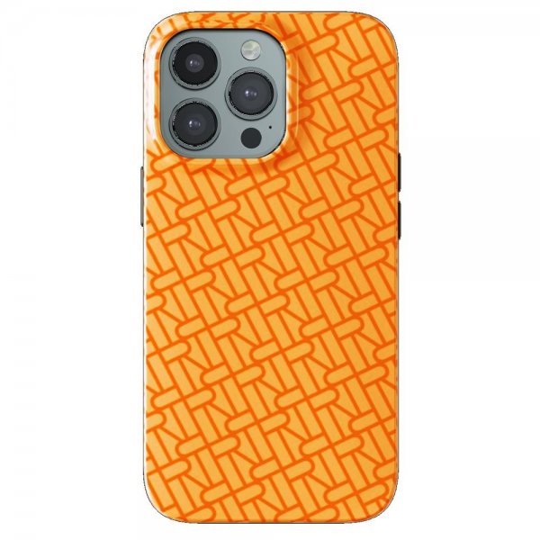 Richmond & Finch iPhone 13 Pro Max Cover Tangerine RF Logo
