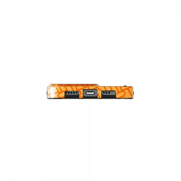 Richmond & Finch iPhone 13 Pro Max Cover Tangerine RF Logo