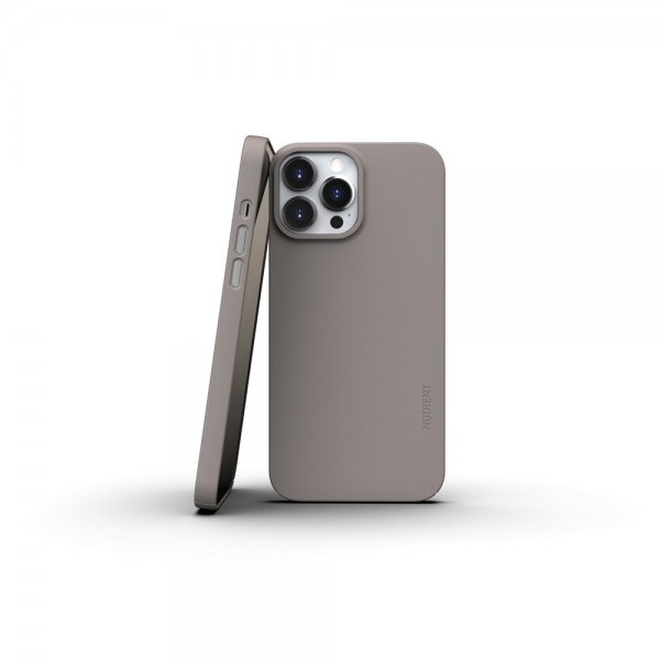 Nudient iPhone 13 Pro Max Cover Tyndt Etui V3 MagSafe Clay Beige
