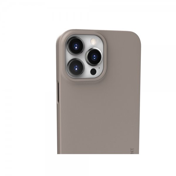 Nudient iPhone 13 Pro Max Cover Tyndt Etui V3 MagSafe Clay Beige