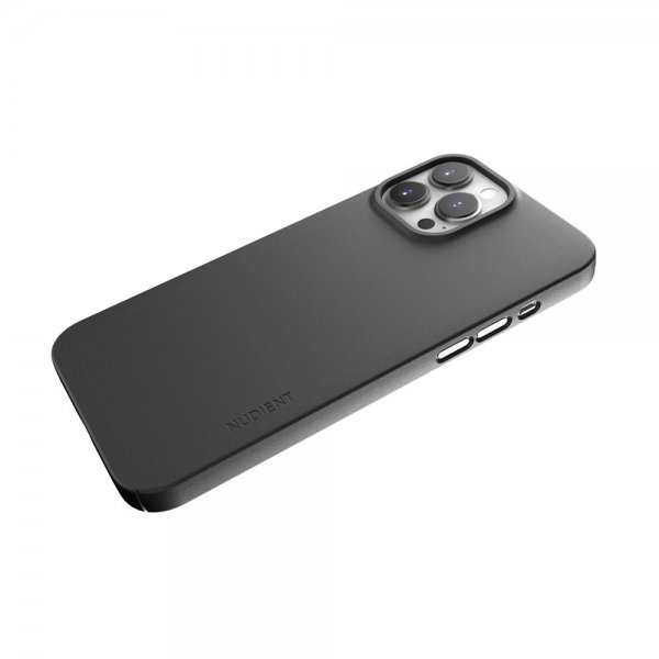 Nudient iPhone 13 Pro Max Cover Tyndt Etui V3 MagSafe Ink Black