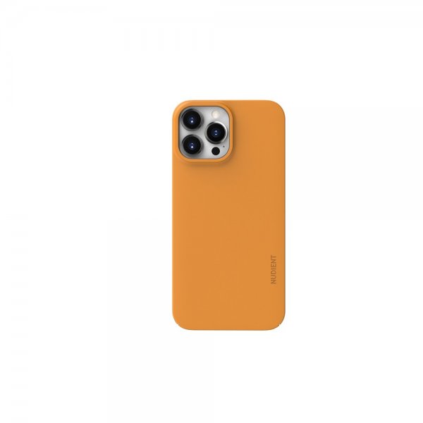 Nudient iPhone 13 Pro Max Cover Tyndt Cover V3 MagSafe Saffron Yellow