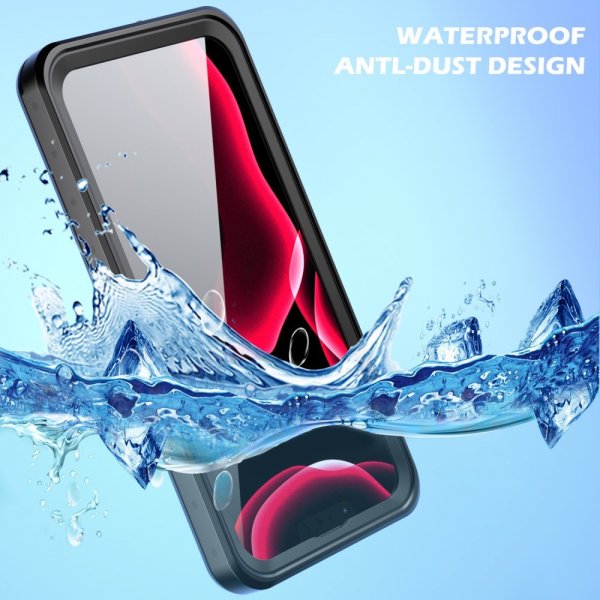 Redpepper iPhone 13 Pro Max Cover Vandafvisende IP68 Sort