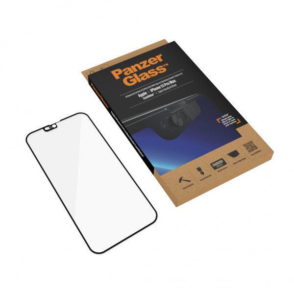 PanzerGlass iPhone 13 Pro Max Skærmbeskyttelse Edge-to-Edge CamSlider