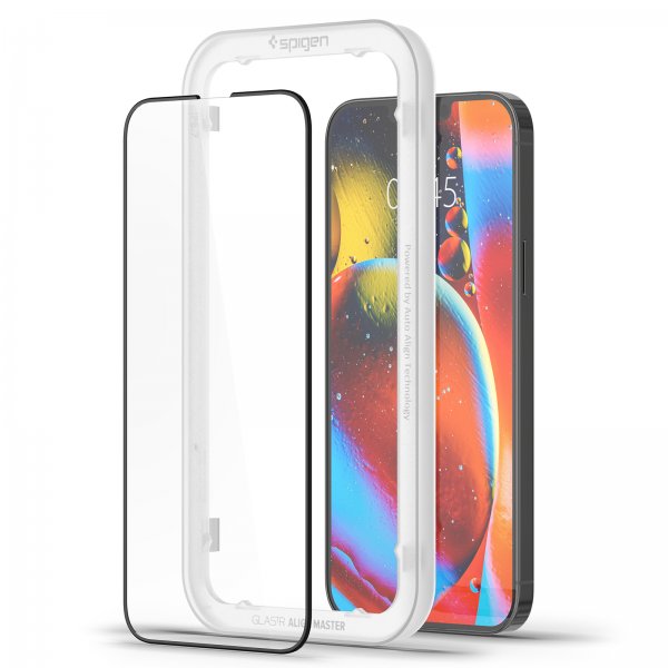 Spigen iPhone 13 Pro Max/iPhone 14 Plus Skærmbeskyttelse GLAS.tR ALIGNmaster 2-pak